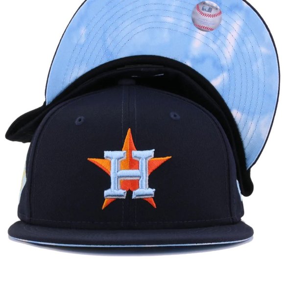 Baseball Cap De La Gorras Astros New Era 59FIFTY Houston Astros Navy MLB 2017 Authentic Collection On Field Home Fitted Cap Size 3/4 Buy Online At Best Price In KSA Souq Is Now - Foto 9